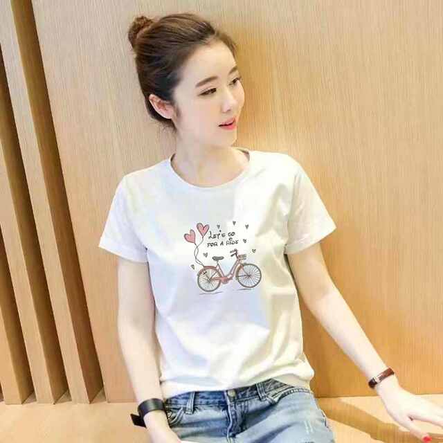 ການຂົນສົ່ງຟຣີປະກັນໄພ summer breathable ເສື້ອທີເຊີດຝ້າຍແຂນສັ້ນ