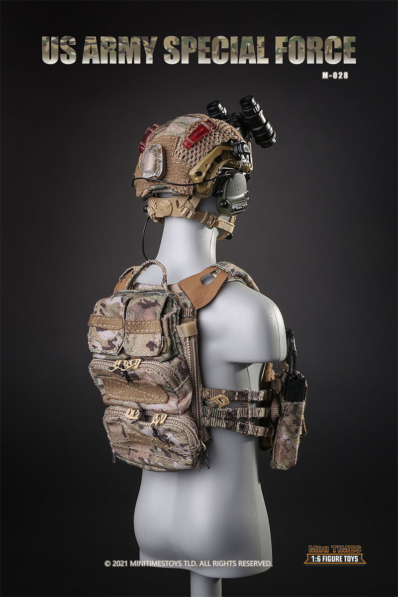 MiniTimes Toys M028 US Army Special Force Action Figure 1/6 Model