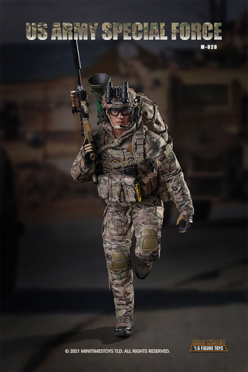 MiniTimes Toys M028 US Army Special Force Action Figure 1/6 Model