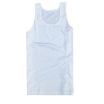 Round neck white vest breathable sweat-absorbing physical training suit Military fans outdoor sports undershirt men