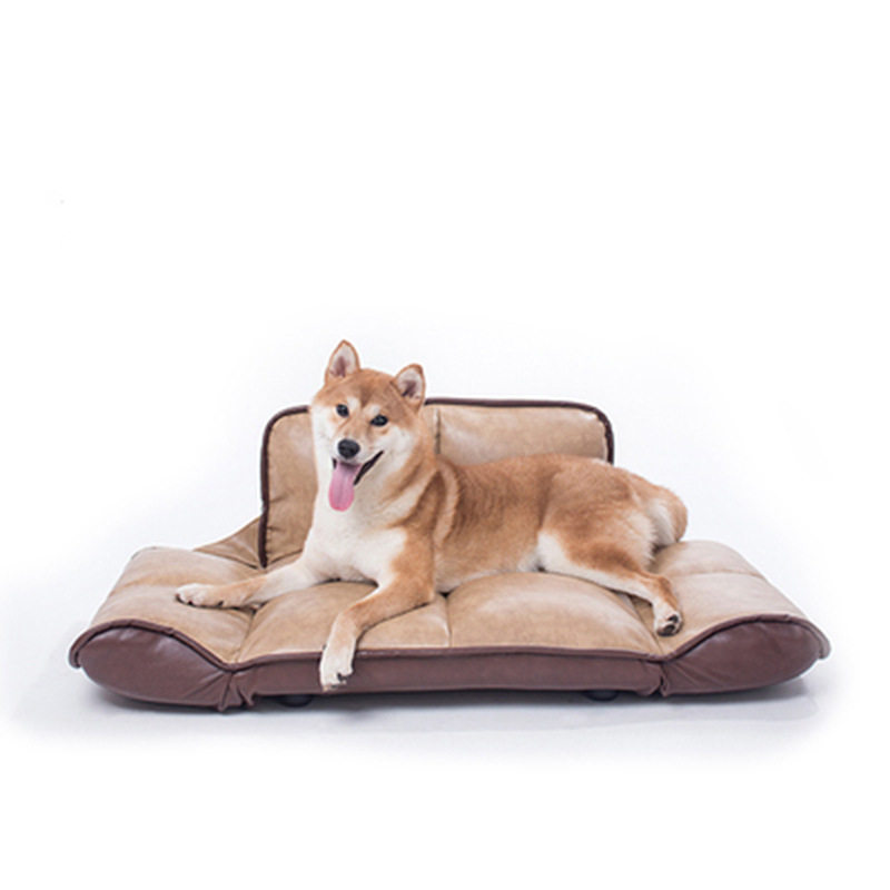 History Tucker Baron K1 Imported Pet Furniture PU Dog Kennel Pet Nest Supplies Dog Sofa Bed Big Small And Medium Dog 