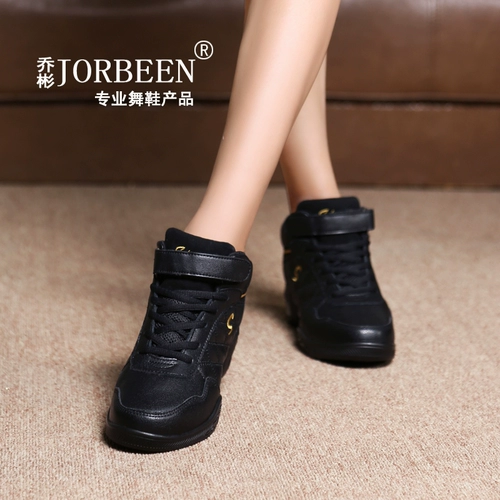 Танцующая демисезонная спортивная обувь, туфли, из натуральной кожи, мягкая подошва