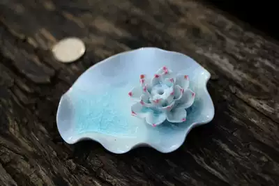 (] Longyin Guqin)Guqin incense burner-Lotus Lotus incense burner