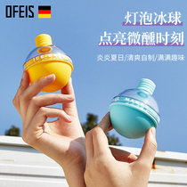 Ofiss Freeze Ice Hockey Mold Whisky Homemade Spherical Ice Cubes Food Grade Silicone Gel Home Ice Creators