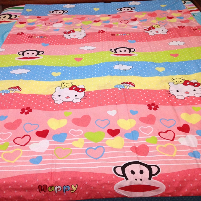 Sinh viên ký túc xá quilt cover mảnh duy nhất giả cotton cotton giường đơn quilt đơn bìa quilt cover 1.5 1.8 2 m giường