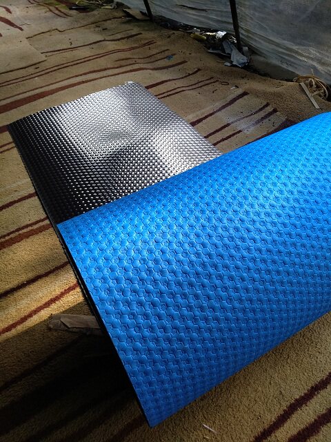 Aluminum alloy silent awning Silent awning silencer plate Balcony anti-theft net awning Aluminum alloy rain cover sound insulation