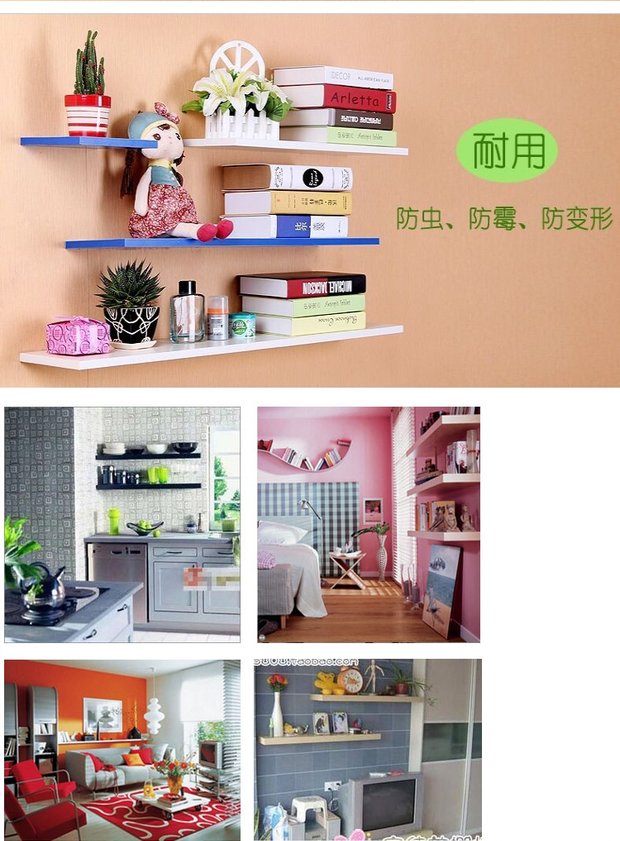 Giá treo tường Wall Giá kệ từ kệ sách Giá sách treo tường Tủ quần áo gỗ Tủ quần áo đầy đủ - Kệ kệ gỗ để giày