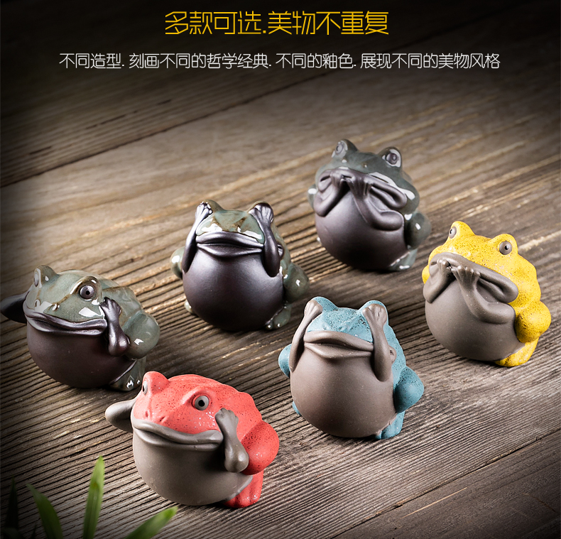 Creative purple sand tea pet pet decorative home furnishing articles furnishing articles can raise tea tea tray tea tea play tea tea accessories