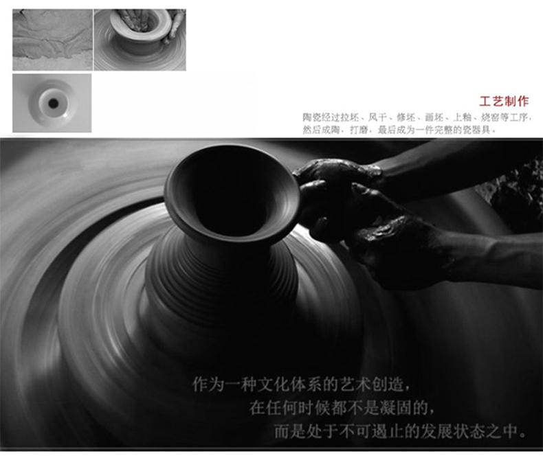 Friend is ceramic tea pot large household store receives the seal pot tieguanyin tea tea tea caddy fixings