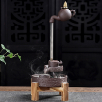 Creative Chinese reverse incense burner Incense Road feng shui ornaments living room office home interior decoration aromatherapy