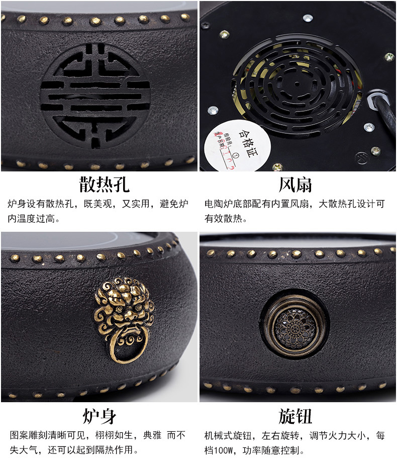 Friend is electric TaoLu cast iron pot boiling teapot household utensils suit teapot tea stove boiling pot of tea