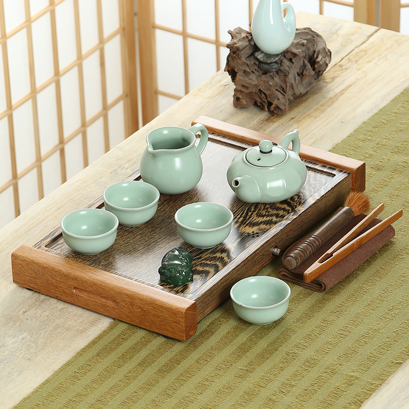 Friend is the whole piece of chicken wings wood tea tray was kung fu tea tea set suits for your up ceramics dry tea tea