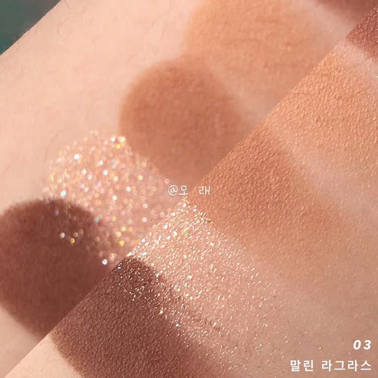 Hàn Quốc mới ROMAND Bốn màu 4 màu Phấn mắt Đĩa 1 ngày 2 kỷ niệm 4 năm Phiên bản giới hạn Sinh viên hàng ngày - Bóng mắt màu mắt clio
