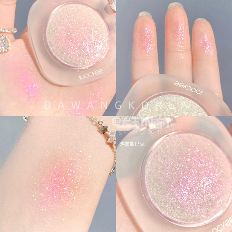 Fairy high-gloss joocyee enzyme color jc new high-gloss blush 01 diamond light 02 powder polarized N01 Camellia latte