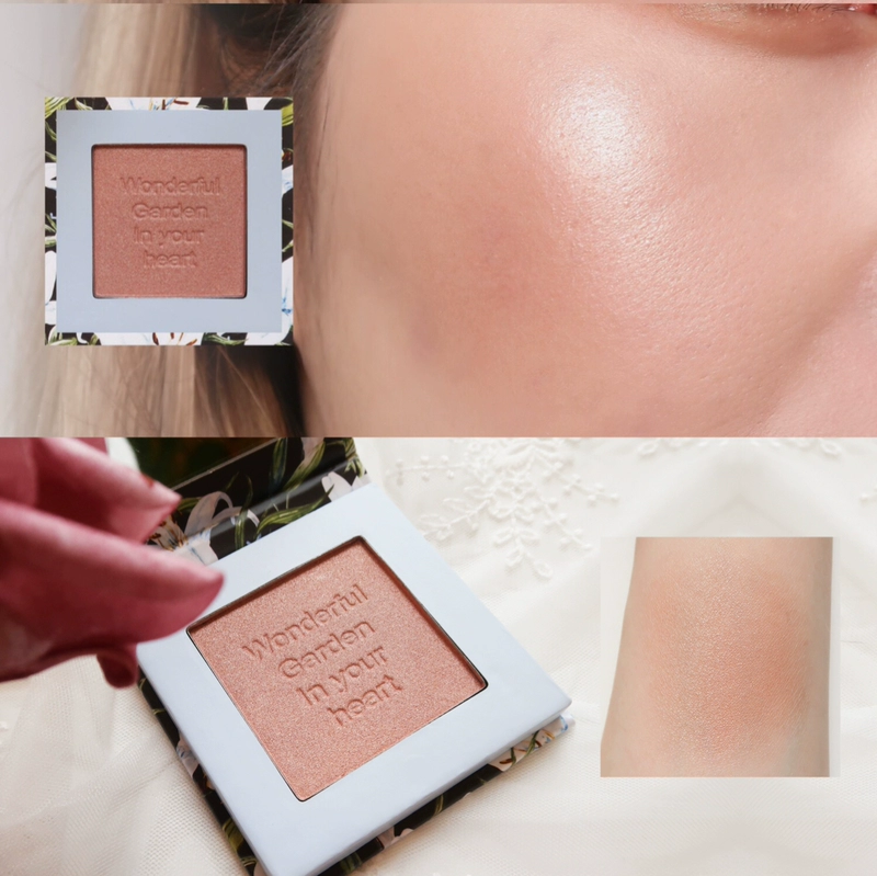 NyceMakeup văn học sơn dầu hộp hoa phấn má hồng kem làm sáng da trang điểm nude phấn má hồng không thấm nước lưới đỏ - Blush / Cochineal phấn má dạng thỏi