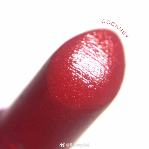 MAC son môi đỏ thắm hiển thị màu sắc nhỏ ớt bưởi 646 đỏ nâu marrakesh gia súc máu dubonnet - Son môi merzy m2