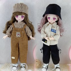 ສະເຫຼີມສະຫຼອງອິນເຕີເນັດ 30cm doll 2D ສາວກາຕູນໃບຫນ້າ 6 ຈຸດ BJD ຂອງຫຼິ້ນເດັກນ້ອຍ doll Princess ນ້ອຍ