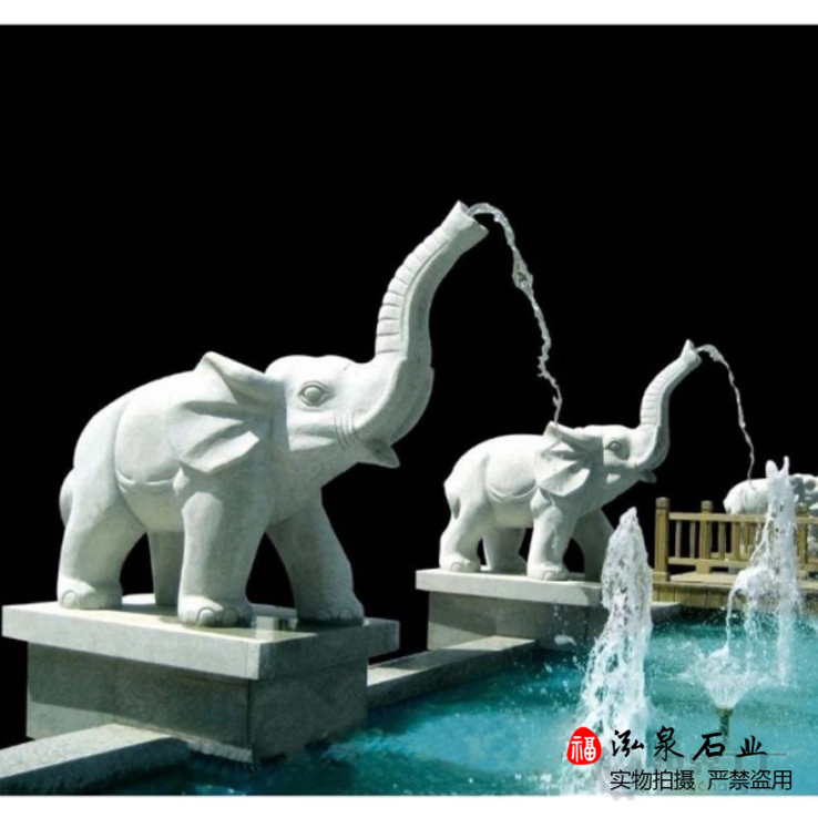Stone Sculpture Elephant Han White Jade Water Spray Stone Elephant Late Xia Red Water Absorption Small Elephant Stones a pair of feng shui animals customized to do