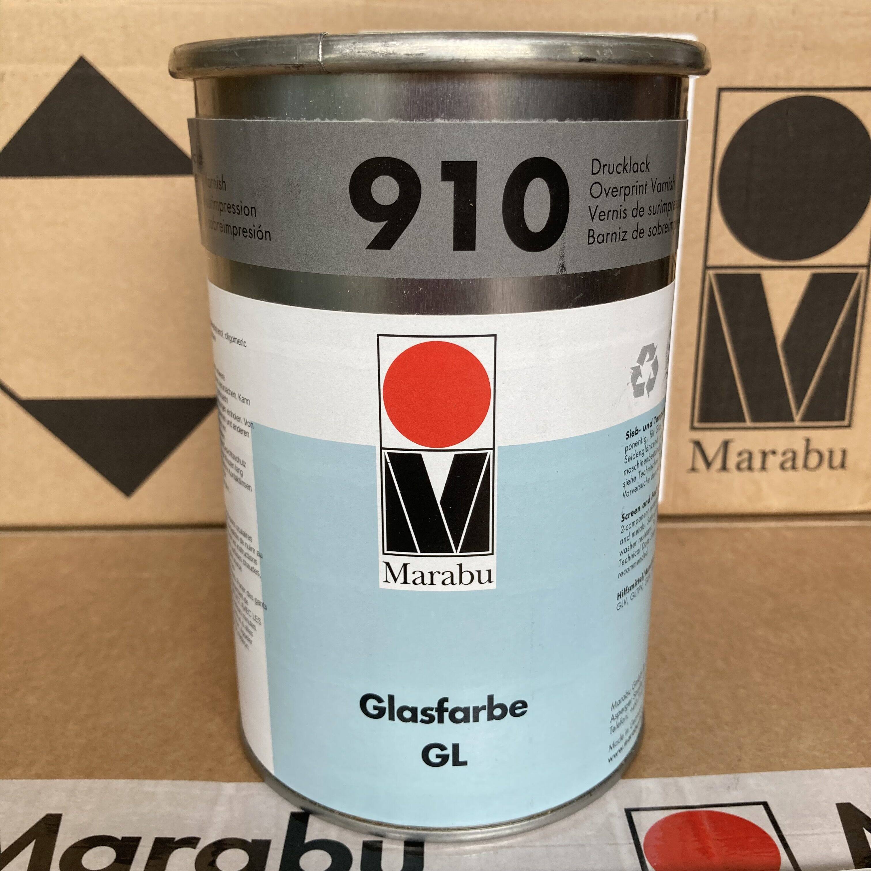 Marabu Germany Malebao Ink ceramic metal glass ink GL910 photooil web version printed transfer printing