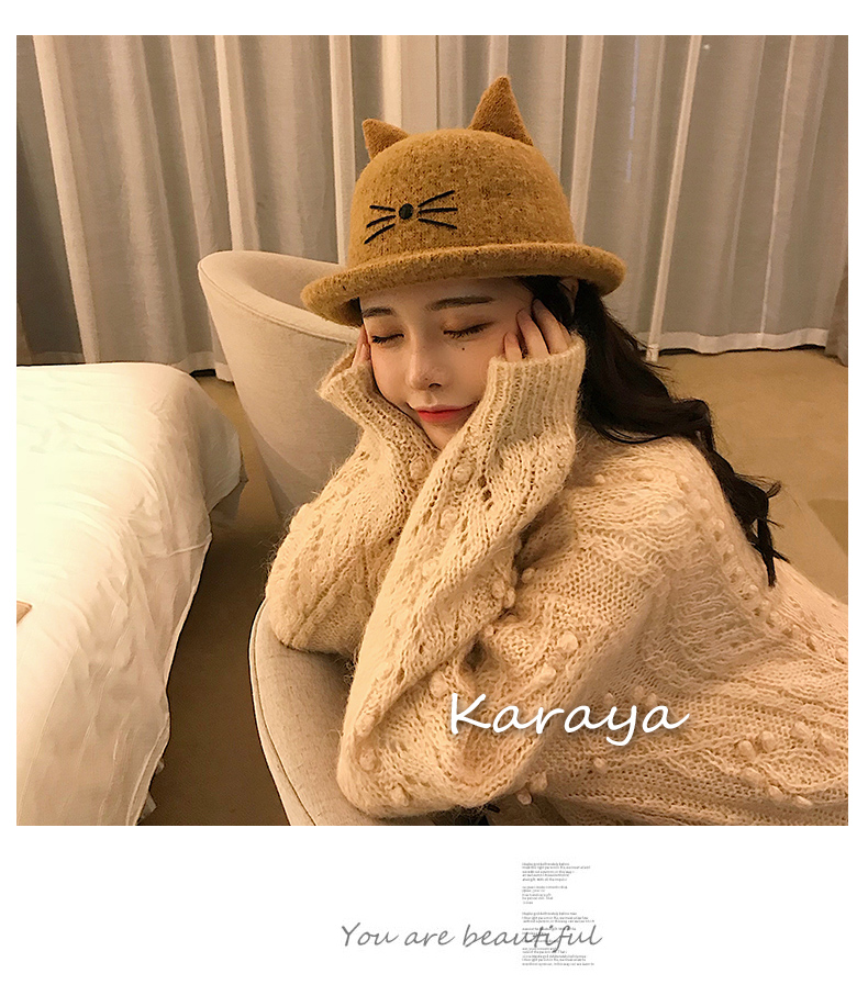 Chapeau pour femme KARAYA en Melange de laine - Ref 3234664 Image 12