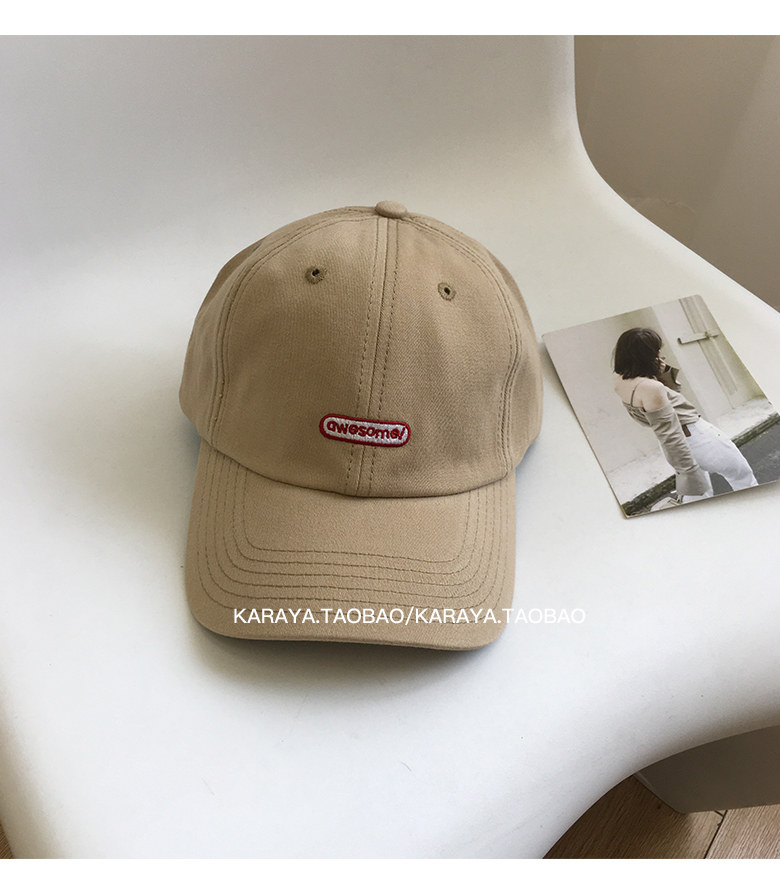 Sombrero de las mujeres primavera y otoño nueva protección solar verano gran cara ancha a lo largo de la tapa de pato versión coreana marca de moda cara visible pequeña gorra de béisbol al por mayor pic 17