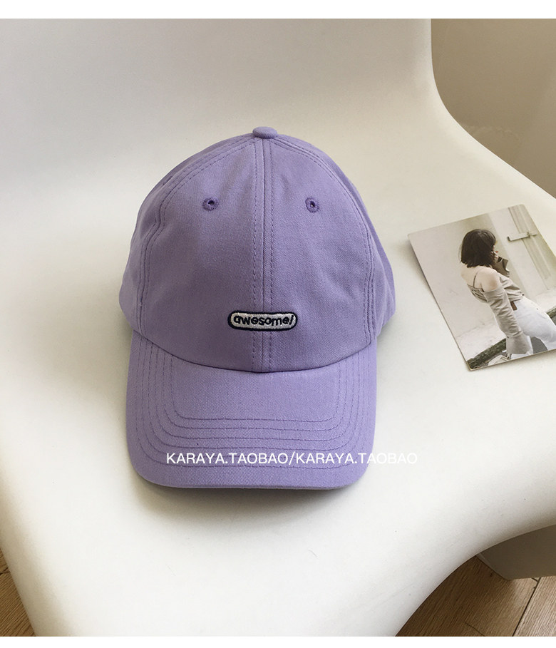 Sombrero de las mujeres primavera y otoño nueva protección solar verano gran cara ancha a lo largo de la tapa de pato versión coreana marca de moda cara visible pequeña gorra de béisbol al por mayor pic 15
