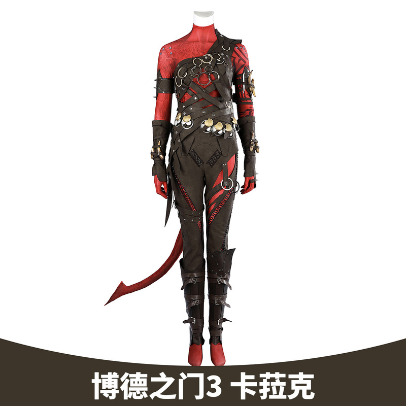 In-Stock Manle Baldur's Gate 3 Calak Cosplay Role-Playing Game Costume Anime 5351