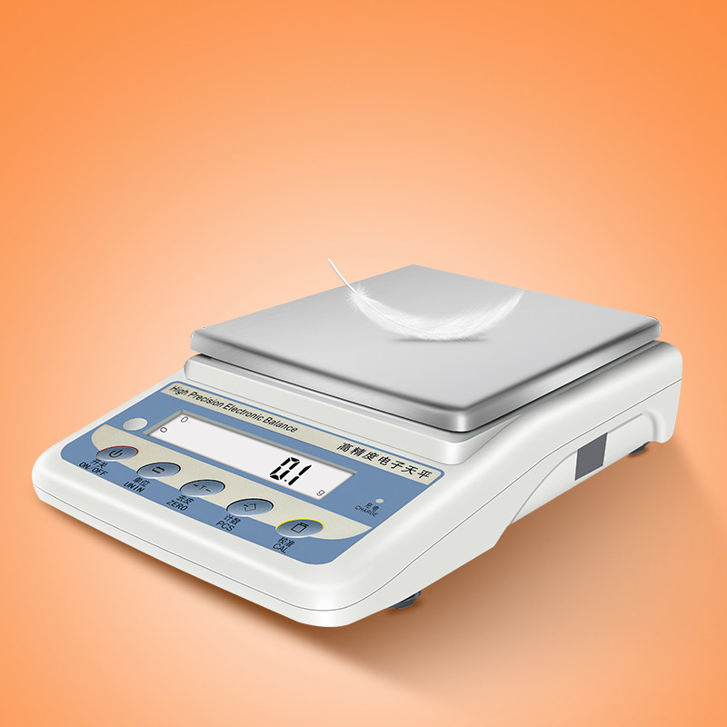 Ampter Charging Electronic Balance Medicinal Herbs Weigh to Bake Scales High Precision Scales 10kg0 1g Libra Home Table Libra