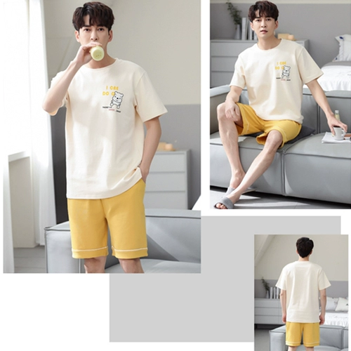 南极人 Хлопковая пижама, хлопковый тонкий комплект для отдыха