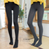 Người Nam Cực chạm đáy tất nữ phiên bản Hàn Quốc của rompers mùa thu và mùa đông vớ cotton cao eo Vớ sinh viên mỏng mặc quần legging BS quần tất dứa Xà cạp