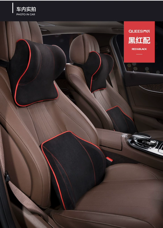 khâu vô lăng Joe's car gối đầu cổ gối xe ô tô memory foam car gối thắt lưng hỗ trợ một cặp gối cổ ghế bọc vô lăng ultra racing bọc vô lăng toyota cross