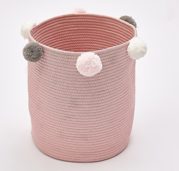 INS New Dirty Clothes Storage Basket Fur Ball Storage Bag Laundry Basket Home Toy Storage Basket Laundry Storage Bucket