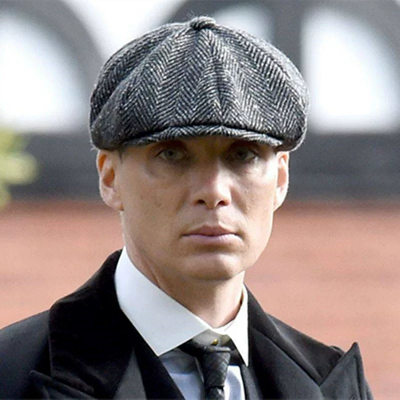 Клеточная шляпа BeRet классическая ретро Newsboy мужская восьмиугольная шляпа