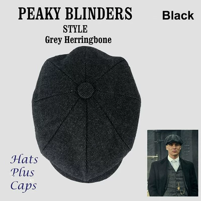 Клеточная шляпа BeRet классическая ретро Newsboy мужская восьмиугольная шляпа
