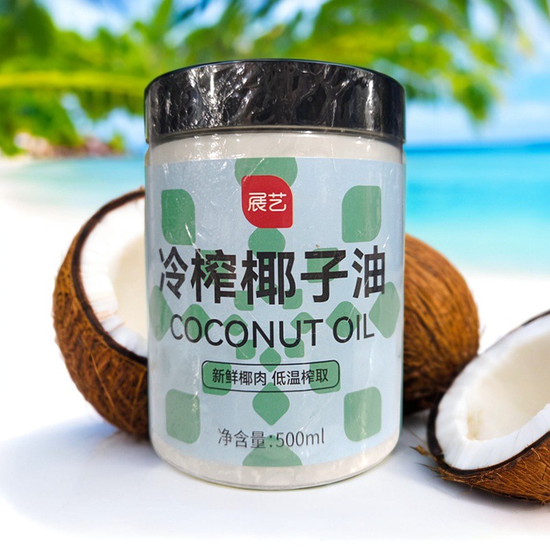 展艺冷榨椰子油：热带风情，解锁烹饪新体验！