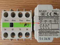 Top-mounted auxiliary contact SZ-A22 contact 4-pole 2NO 2NC contact SZ1A22-C Changshu Fuji accessories