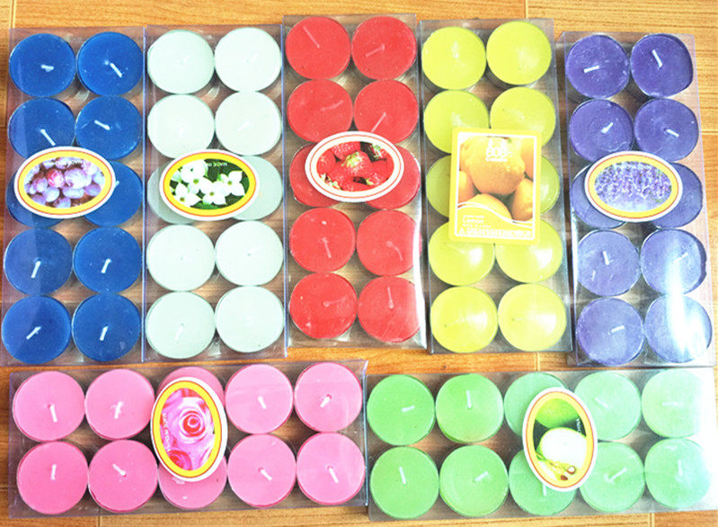 Candles 3 scented candles essential oil stove candles holiday wedding candles color candles