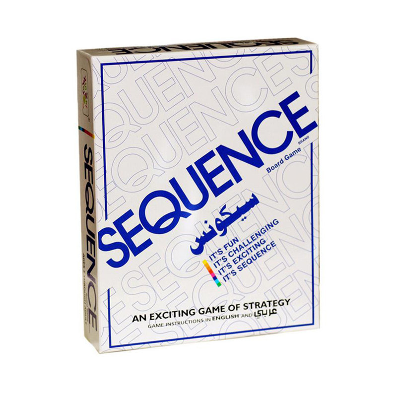 Casual Strategy Party Game Sequence Game English Sequence Puzzle Board Game Fancy Backgammon
