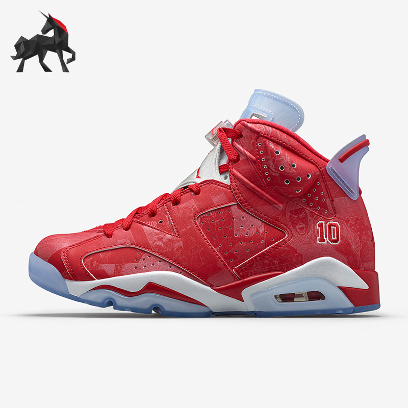 Nike/Nike Genuine Jordan Men's High-Top Retro Wear-Resistant Cushioning Basketball Shoes 717302-600