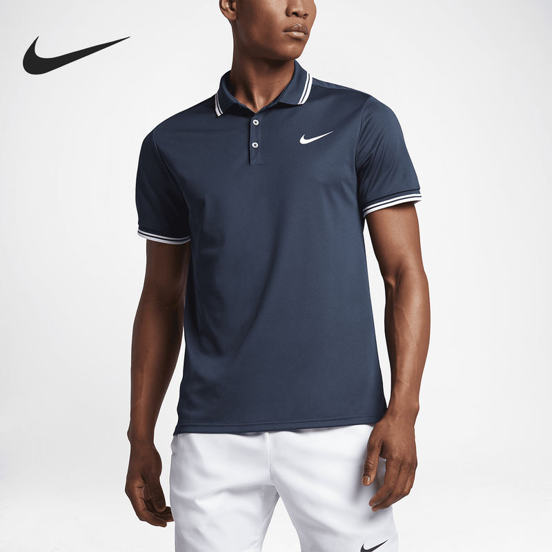 Nike Authentic New Season Men's Tennis Australian Open French Open Federer Nadal Sports T-Shirt Ah6763