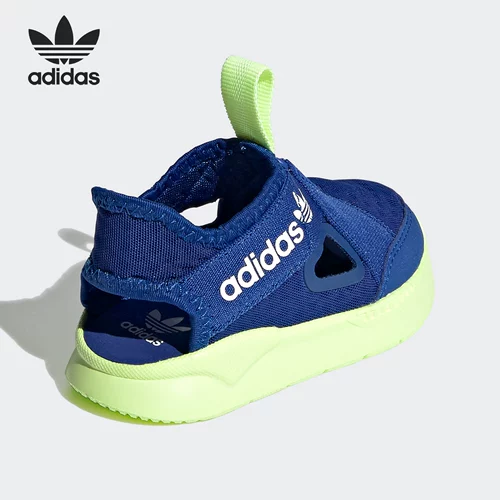 Детская спортивная обувь Adidas FX4949, повседневная детская обувь без шнуровки, унисекс, дышащая.