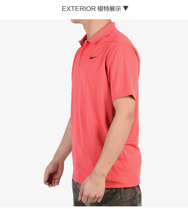 Nike Nike golf golf nam áo thun polo áo thun tennis tay ngắn 891858 - Áo polo thể thao áo polo pierre cardin