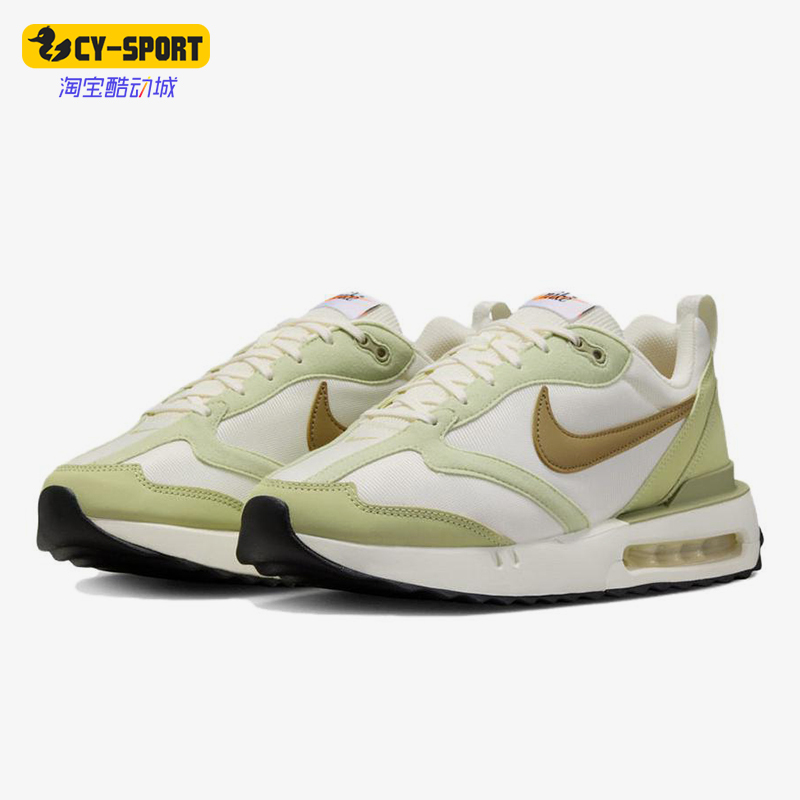 Nike/Nike Genuine Airmaxdawn New Men's White and Green Shoes Classic Running Shoes Dm0013-106