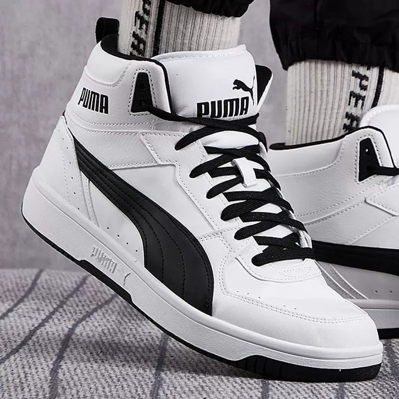 Puma/ Официальные подлинные кроссовки Rebound JOY мужские и женские высокие спортивные и повседневные 374765-06