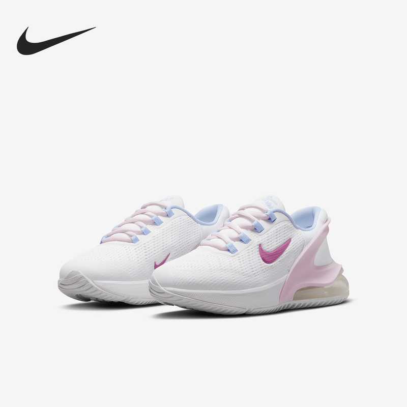 Nike Official Authentic Air Max 270 Easy-To-Wear and Take Off Sports Running Shoes for Older Children Dv1968-102