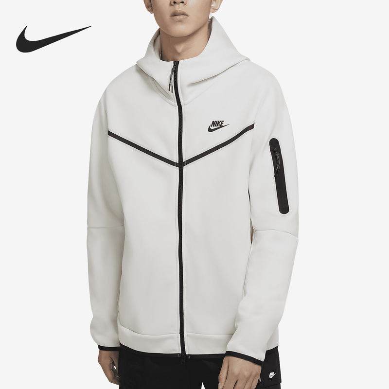 Nike Official Authentic Nsw Tch Flc Hoodie Men's Casual Jacket Cu4490