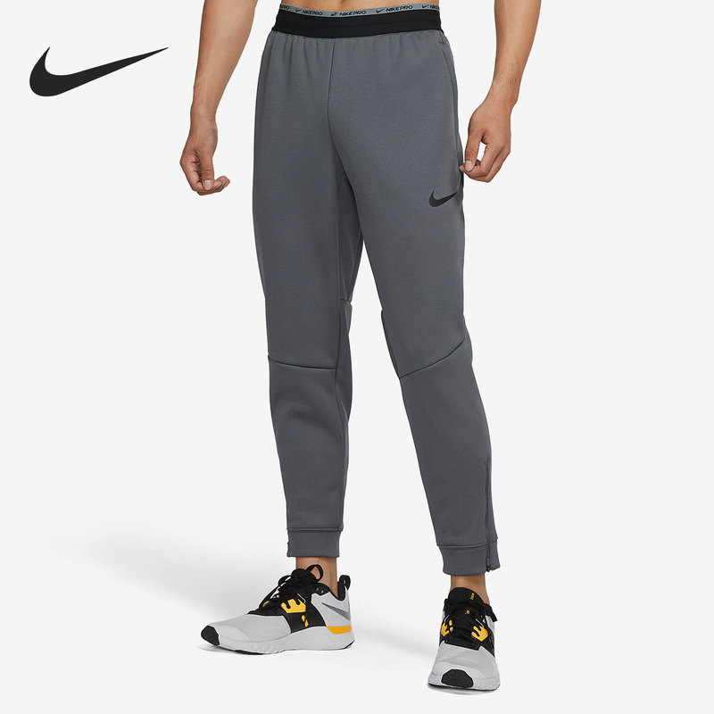 Nike Official Genuine Pro Therma-Fit Men's Fleece-Lined Training Pants Dd2123-068