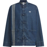 Adidas/阿迪达斯 Джинсовая куртка подходит для мужчин и женщин для отдыха, официальный продукт, китайский стиль, оверсайз, JZ9928