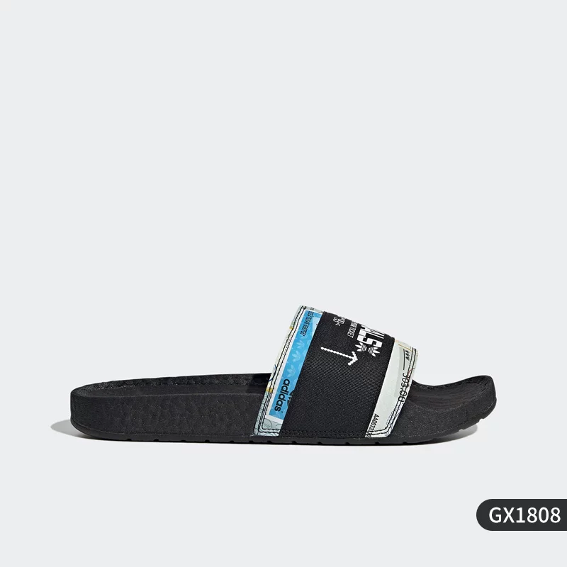 Сланцы Adidas clover, плюшевые спортивные шлёпанцы, комфортный повседневный стиль