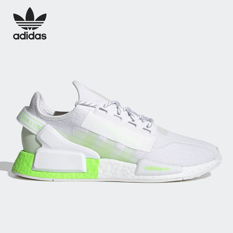 Adidas/Adidas Official Genuine Trefoil Nmd_R1.V2 Men's and Women's Low-Top Sneakers Gx4985